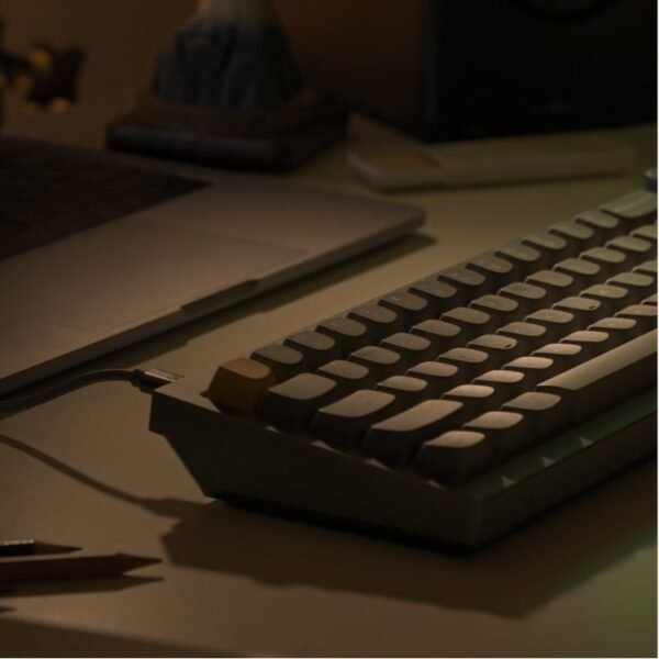 Keychron Q2 65% Red G Pro Switches Aluminium RGB Wired Keyboard - Grey - Image 2