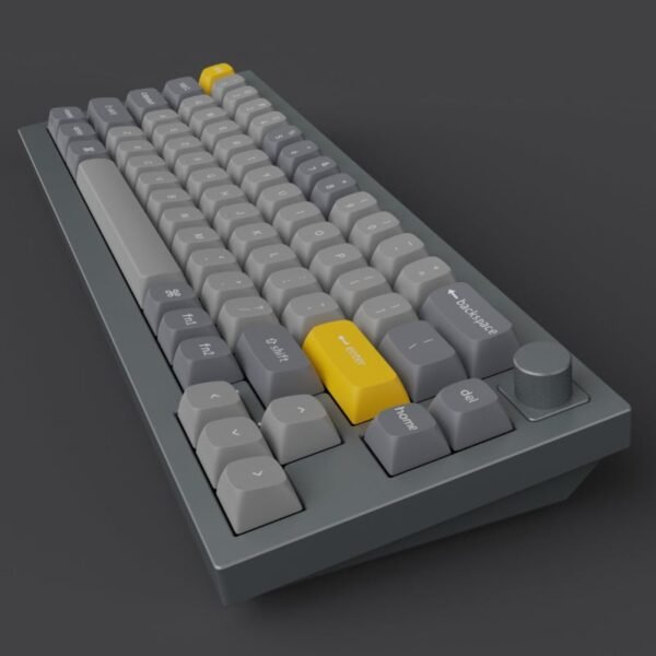 Keychron Q2 65% Red G Pro Switches Aluminium RGB Wired Keyboard - Grey - Image 4