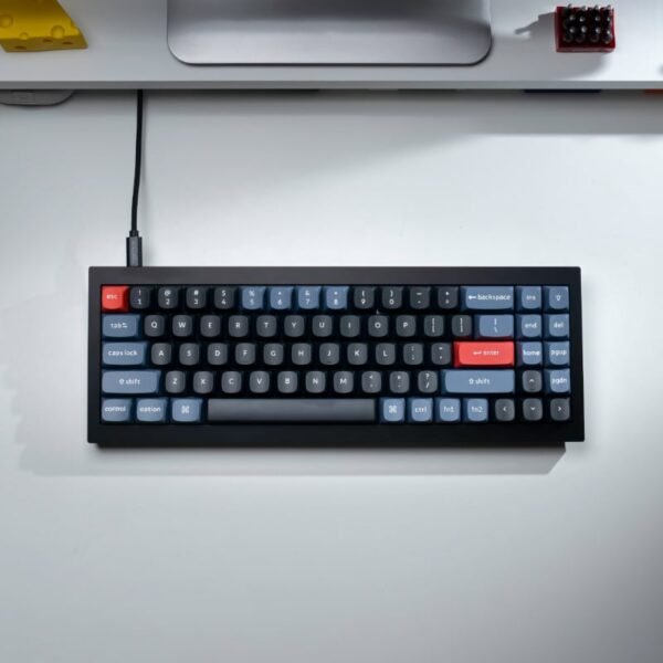 Keychron Q7 70% Red G Pro Switches Aluminium RGB Wired Keyboard - Black - Image 2
