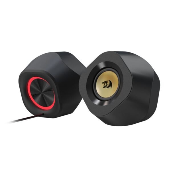 REDRAGON 2.0 KAIDAS PC Gaming Speaker - Black - Image 3