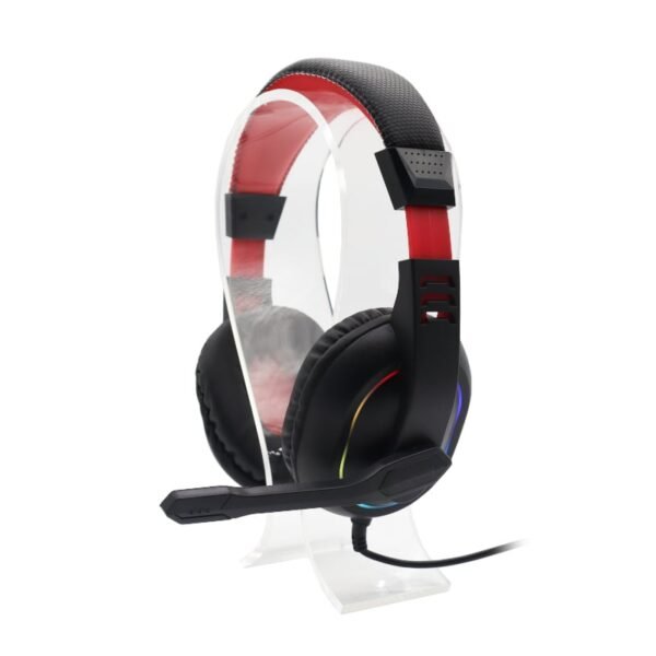 Redragon Over-Ear ARES Aux RGB Gaming Headset - Black - Image 6