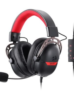 REDRAGON Over-Ear AURORA Gaming Headset - Black