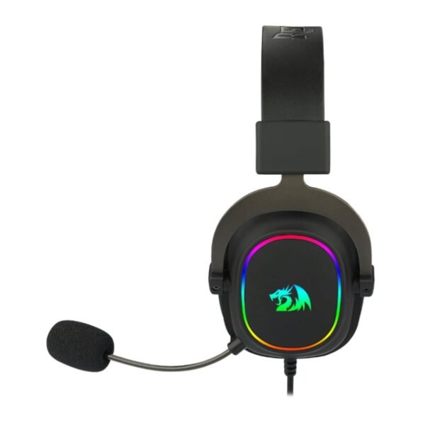 REDRAGON Over-Ear ZEUS-X USB RGB Gaming Headset - Black - Image 5