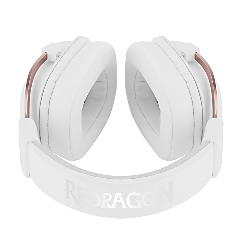 REDRAGON Over-Ear ZEUS 2 USB Gaming Headset - White - Image 4