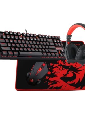 REDRAGON 4IN1 Mechanical Gaming Combo Mouse|Mouse Pad|Headset|Mechanical Keyboard