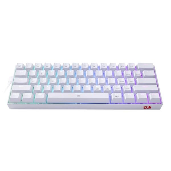 REDRAGON DRAGONBORN Wired Mechanical Keyboard RGB67Key Design - White - Image 2