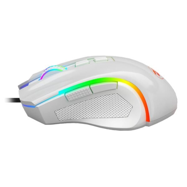 REDRAGON GRIFFIN 7200DPI Gaming Mouse - White - Image 2