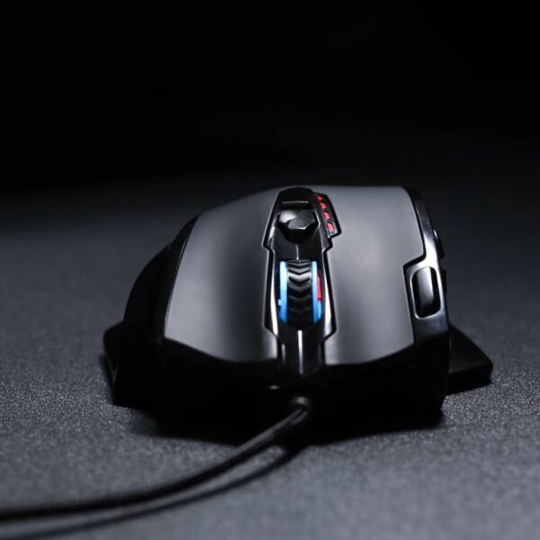 REDRAGON IMPACT 12400DPI MMO Gaming Mouse - Black - Image 7