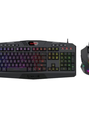 REDRAGON 2IN1 (K503A-RGB|M601) Gaming Combo 1 - Black