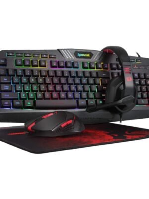 REDRAGON 4IN1 Gaming Combo Mouse|Mouse Pad|Headset|Keyboard