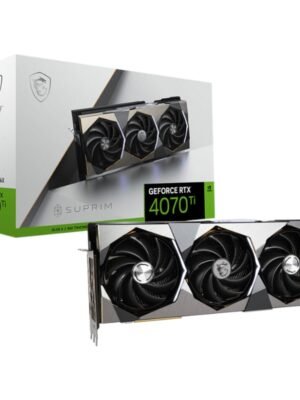 MSI Nvidia GeForce RTX 4070Ti Suprim 12G GDDR6X 256-BIT Graphics Ca