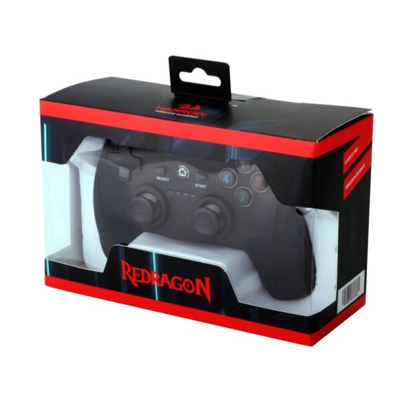 Redragon HARROW Wireless X/D-input(Digital/Analog) PC Controller - Black - Image 6