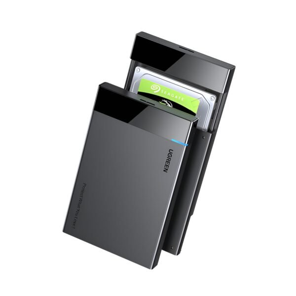 UGREEN USB 3.0 to 2.5” SATA Hard Drive Enclosure (Non-Detachable Cable) - Image 3