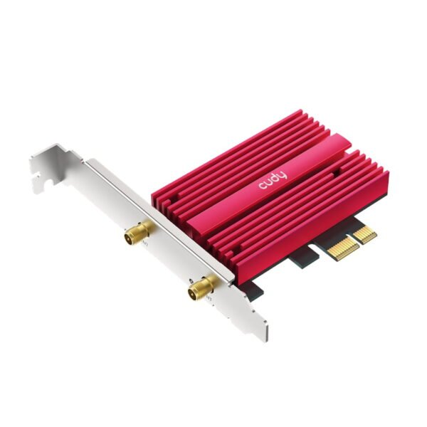 Cudy 3000Mbps WiFi 6 + BT 5.0 PCI-E Adapter - Image 3