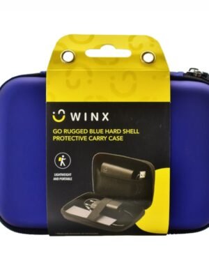 Winx Go Rugged Hardshell Protective Carry Case - Blue
