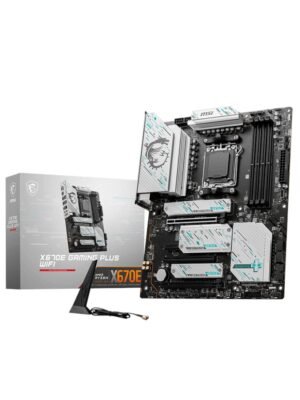 MSI X670E GAMING PLUS WIFI AMD AM5 ATX Gaming Motherboard