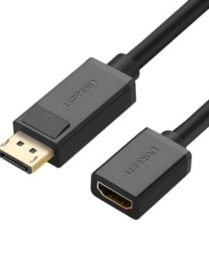 UGREEN DisplayPort to HDMI Adapter – 4K@30Hz, Male to Female Converter