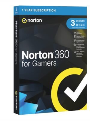 Norton 360 for Gamers 50GB - 3 Devices (Physical Package)
