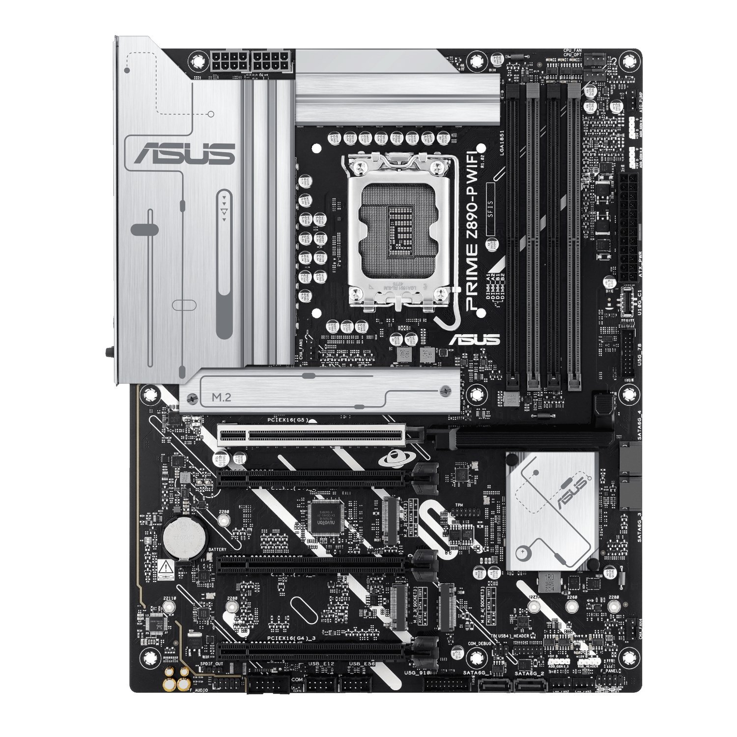 Asus PRIME Z890-P WIFI ATX Gaming Motherboard - Image 2