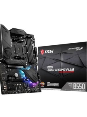MSI MPG B550 Gaming Plus AM4 ATX Motherboard – Ryzen 5000