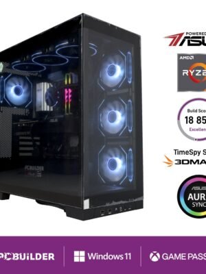 PCBuilder Ryzen 5 7600 MAVERICK Windows 11 Gaming PC