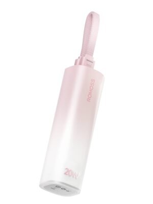 Romoss PSC05 5000mAh 20W Mini Power Bank – Pink