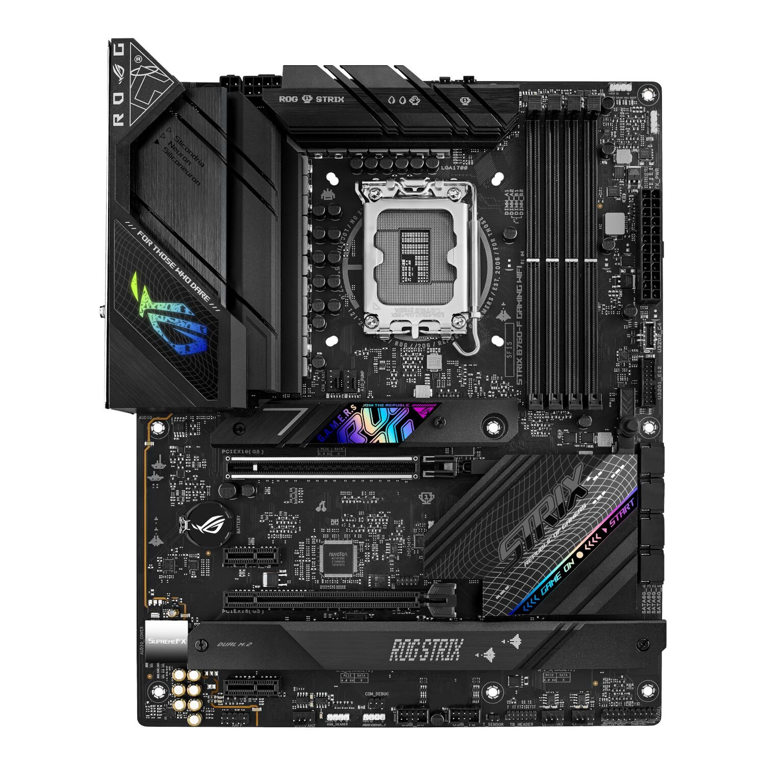 Asus ROG Strix B760-F Gaming WiFi Motherboard - Intel LGA1700 - Image 2