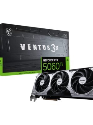 MSI GeForce RTX 5060 Ti VENTUS 3X OC PLUS 16GB GDDR7 Graphics Card