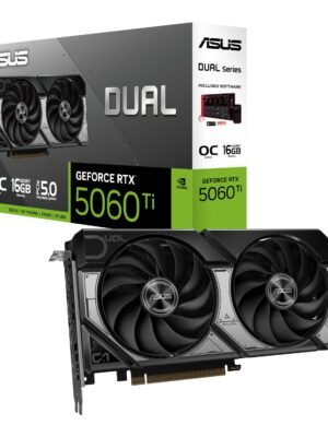 ASUS Dual GeForce RTX 5060 Ti OC Edition 16GB GDDR7 Graphics Card