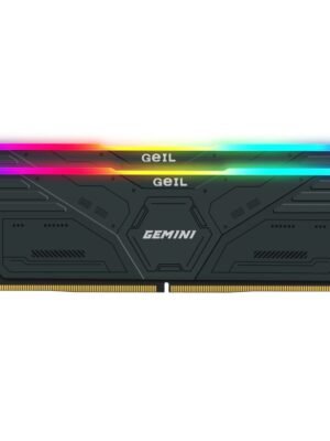 Geil Gemini RGB 32GB KIT(2X16GB) 6000MHz DDR5 Desktop Gaming Memory - Grey