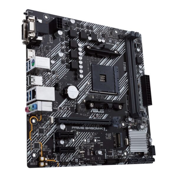 ASUS PRIME B450M-K II mATX Motherboard - AM4, DDR4, HDMI, M.2, USB3.2 - Image 3