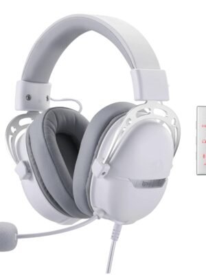 REDRAGON Over-Ear AURORA Gaming Headset - White