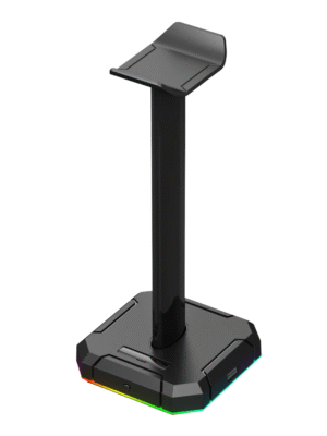 Redragon HA300 Scepter Pro RGB Headset Stand with USB Hub (4 x USB 2.0, RGB Lighting)
