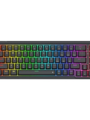 Redragon NOVA K709 65% Wired Gasket RGB Gaming Keyboard - Black