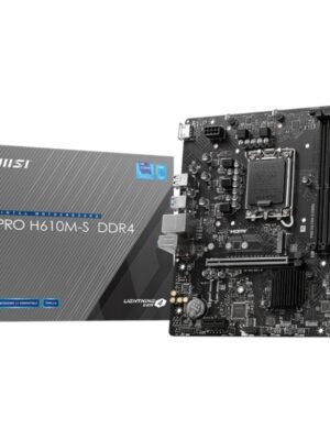 MSI H610M-S PRO LGA1700 M-ATX DDR4 Motherboard