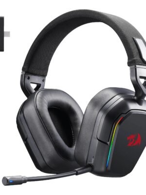 Redragon H868 RGB Wireless Gaming Headset - Black