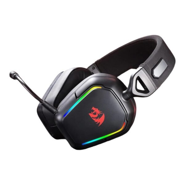 Redragon H868 RGB Wireless Gaming Headset - Black - Image 4
