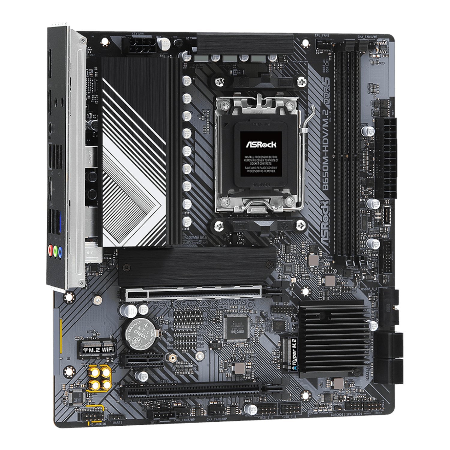 ASRock B650M-HDV/M.2 AM5 Micro-ATX Motherboard - Image 4