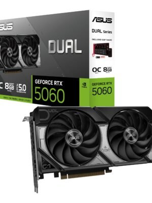 ASUS Dual GeForce RTX 5060 OC Edition 8GB GDDR7 Graphics Card
