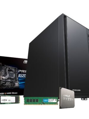 PCBuilder AMD Ryzen 5 3400G HOME MASTER Windows 11 Desktop PC