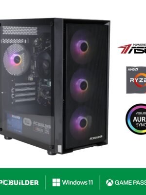 PCBuilder Ryzen 5 8600G WARDEN Windows 11 Gaming PC