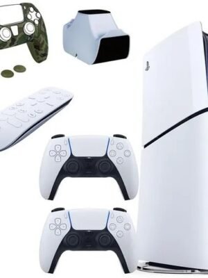 Sony PlayStation 5 Slim Digital White Console Bundle PS5
