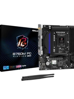 ASRock B760M PG Riptide Wi-Fi Intel LGA1700 Micro-ATX Motherboard