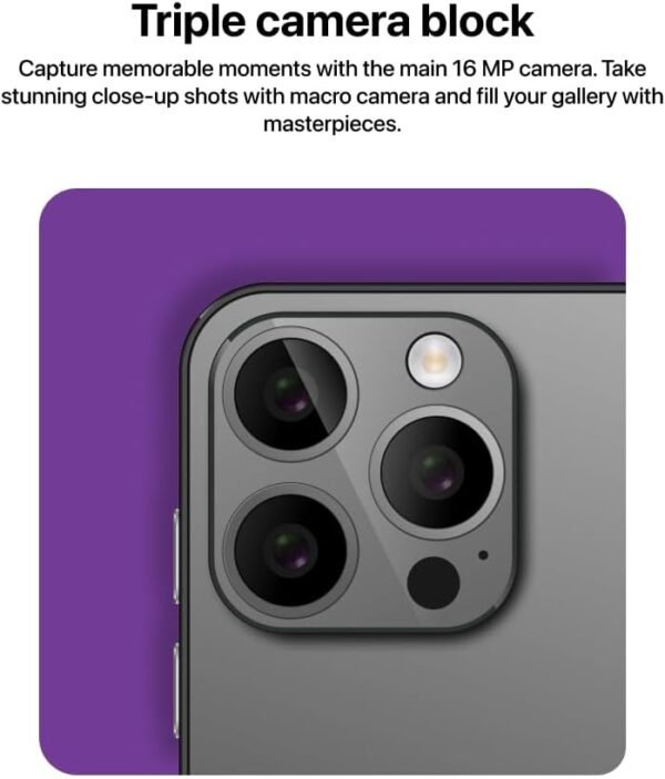 INOI Note 13s Octacore 128GB Storage 4GB Memory Android - Deep Purple - Image 4