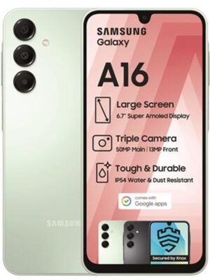 Samsung Galaxy A16 128GB LTE Dual Sim SmartPhone- Green