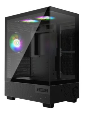 MSI PAG PANO M110A Micro-ATX Gaming Chassis – Black