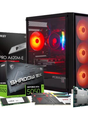 PCBuilder Ryzen 5 8400F PHANTOM Windows 11 Gaming PC