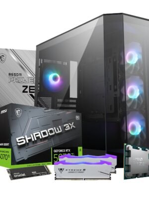 PCBuilder Ryzen 7 9800X3D VALKYRIE Windows 11 Gaming PC