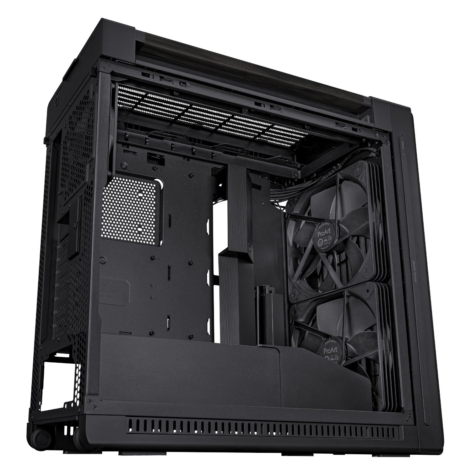 Asus ProArt PA602 Wood Edition Mid Tower ATX Chassis - Black - Image 7