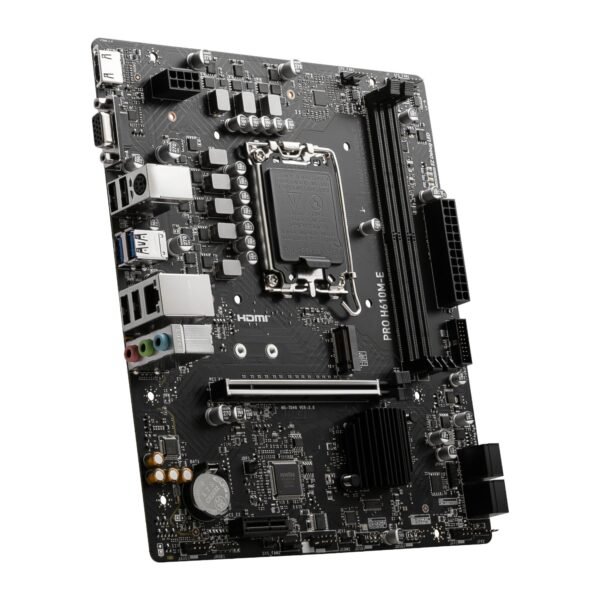 MSI H610M-S PRO Intel LGA1700 M-ATX Motherboard - Image 3